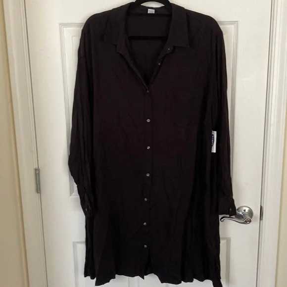 NWT Old Navy Button Down Dress - Picture 1 of 4